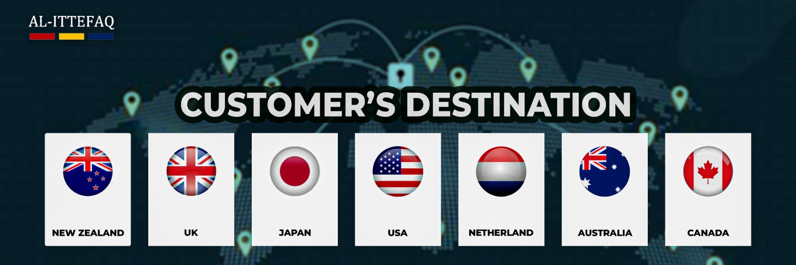 Customers destination